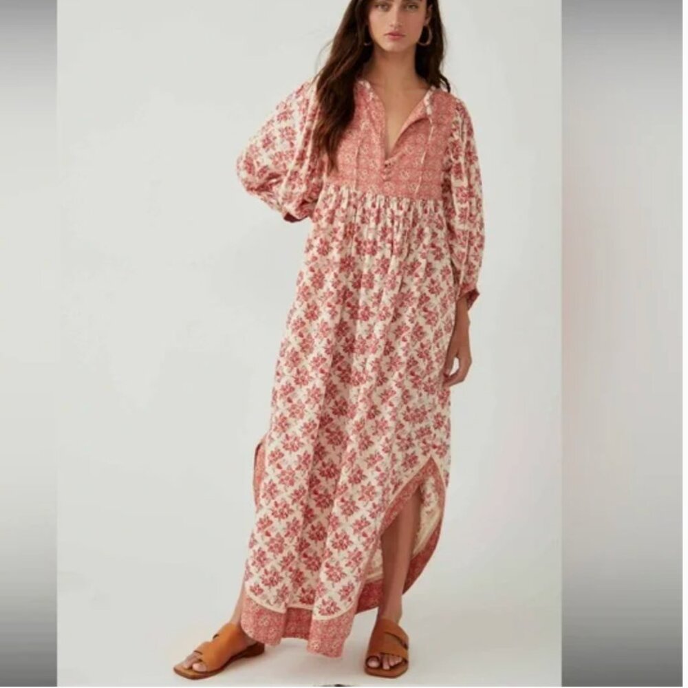 FREE PEOPLE Women's Hazy Maisy Maxi Dress size XS